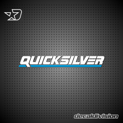 Quicksilver Marine Parts Sticker